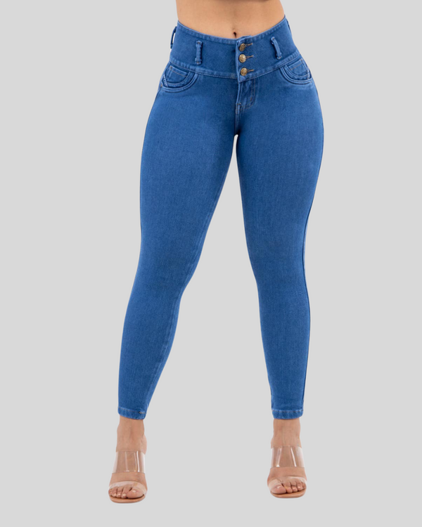 Jeans Fajero con Push Up Levanta Glúteos