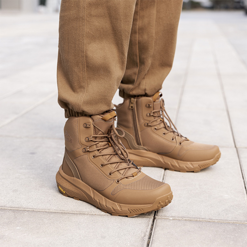 Botas Estilo Militar de Senderismo para Hombre©