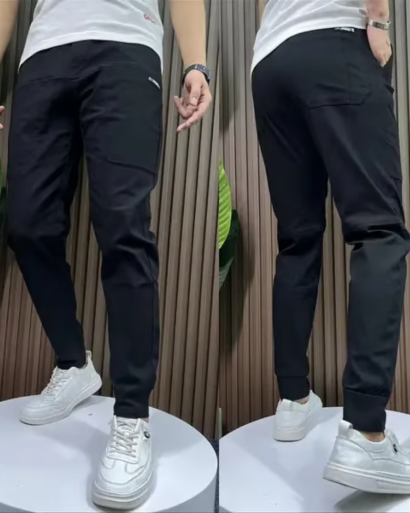 Pantalones Cargo con Bolsillos Múltiples para Hombre