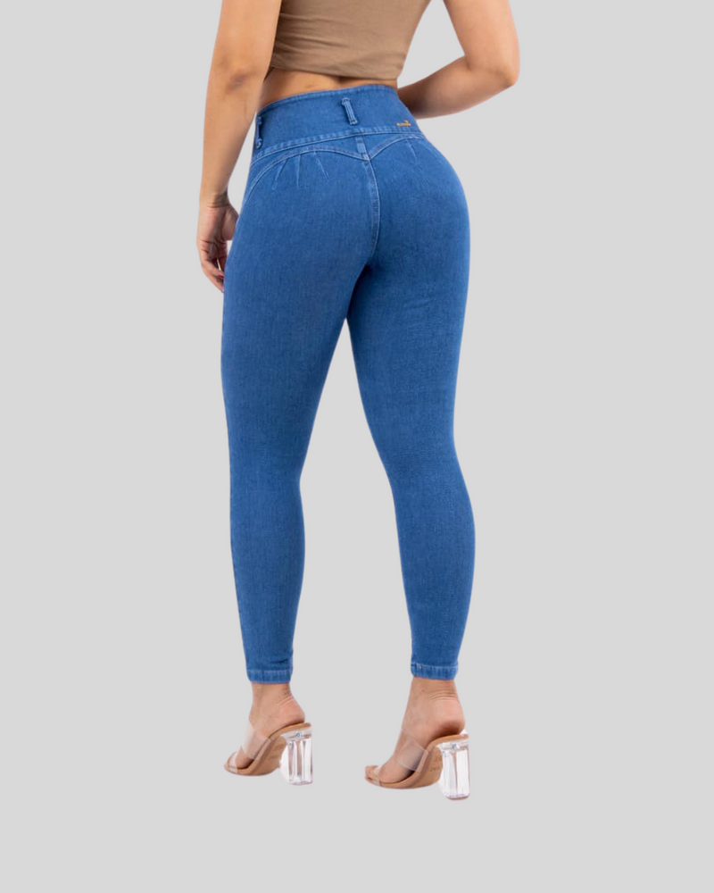 Jeans Fajero con Push Up Levanta Glúteos