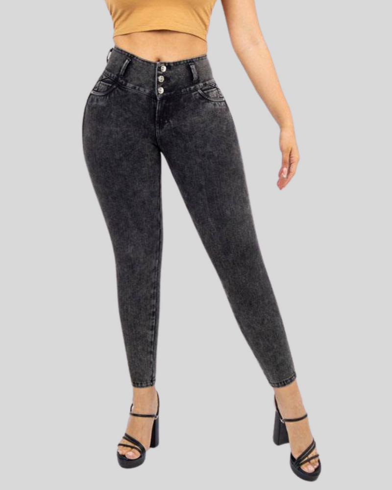 Jeans Fajero con Push Up Levanta Glúteos