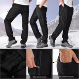 Pantalones Aislantes de Invierno para Hombre con Forro Polar