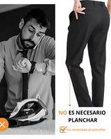 Pantalones Clásicos de Hombre de Alta Elasticidad