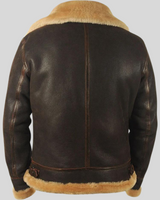 Chaqueta Aviador para Hombres en Cuero y Felpa®