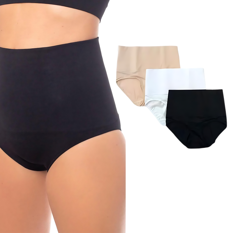 Pack de 3 Faja Panty Comprime y Aplana el Abdomen (OFERTA 3X1 GRATIS)